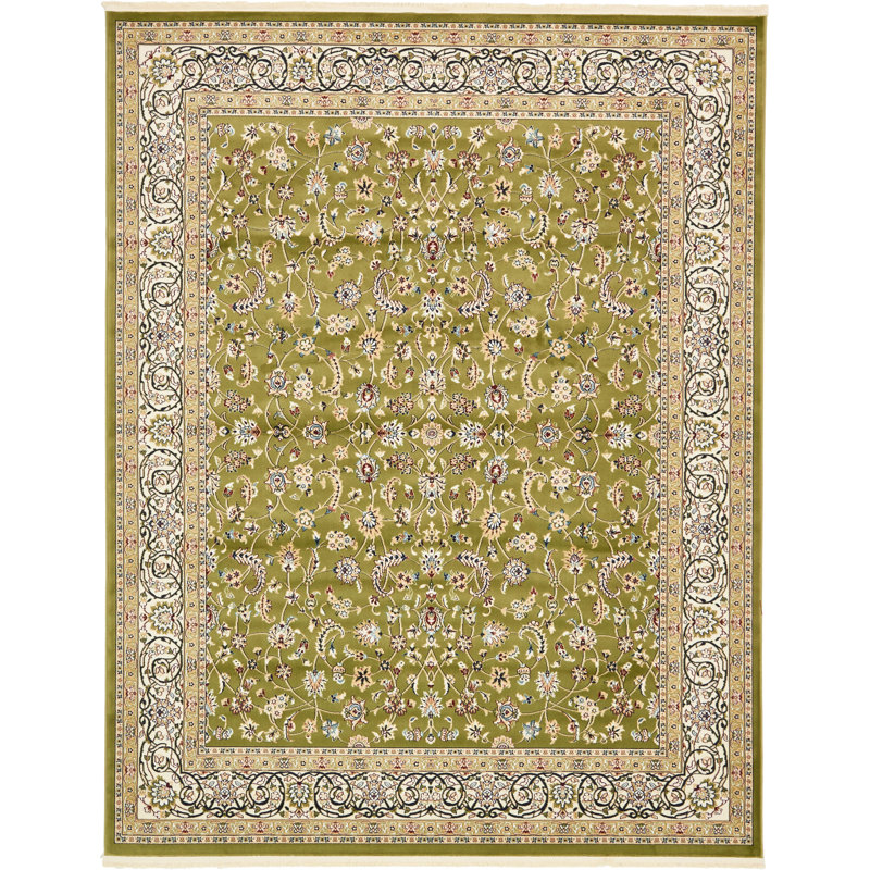 Astoria Grand Jackson Oriental Gold Area Rug & Reviews Wayfair